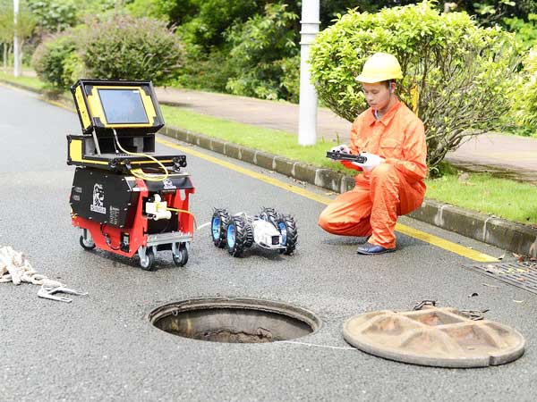 陆川管道机器人检测