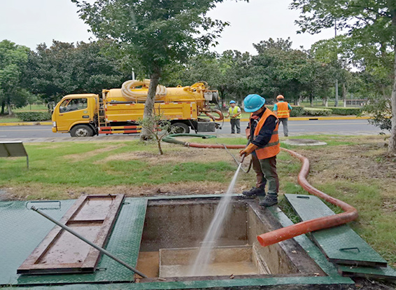 陆川化油池清理